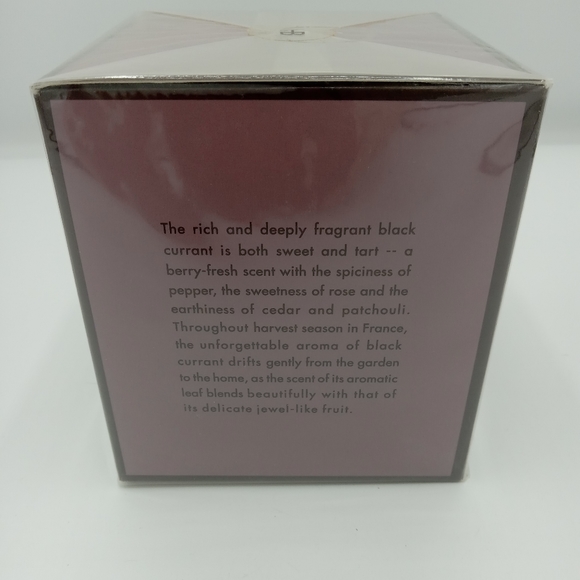 Henri Bendel Candle BLACK CURRANT NIB SEALED RARE - Picture 2 of 3